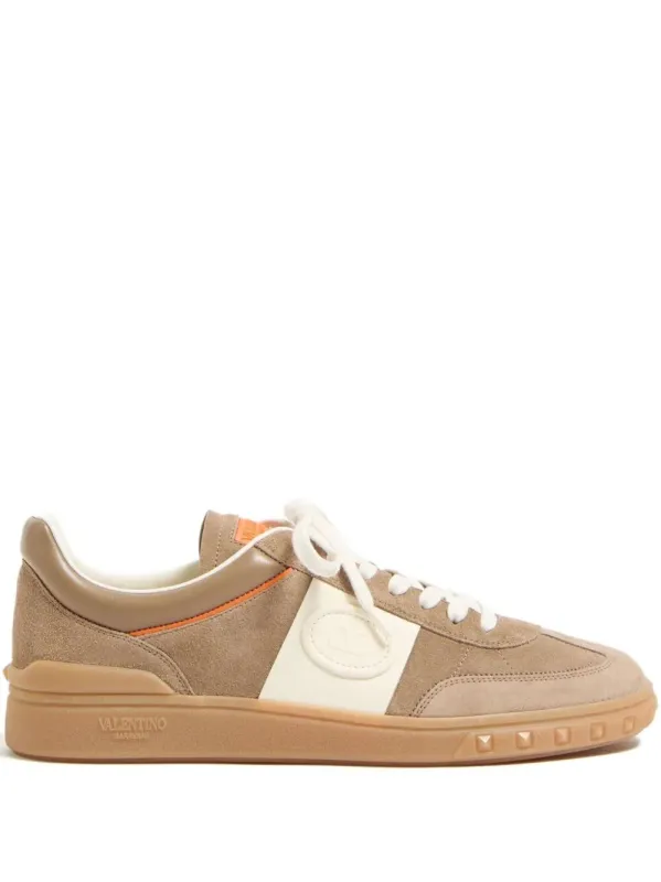 Upvillage Split And Nappa Leather Sneakers made by Valentino Garavani
