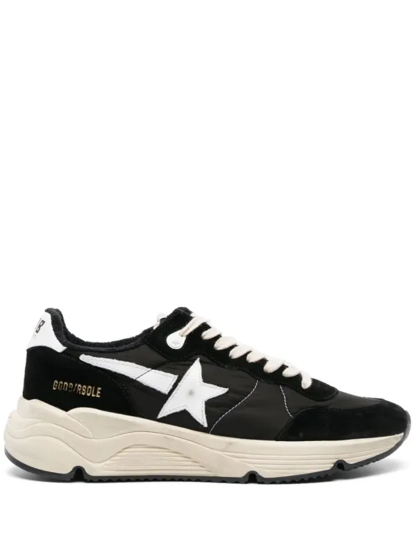 Fabric And Suede Running Sole Sneakers made by Golden Goose