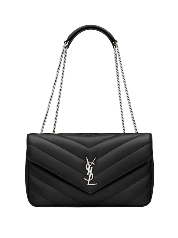 Loulou Media In Pelle Di Agnello Trapuntata made by Yves Saint Laurent