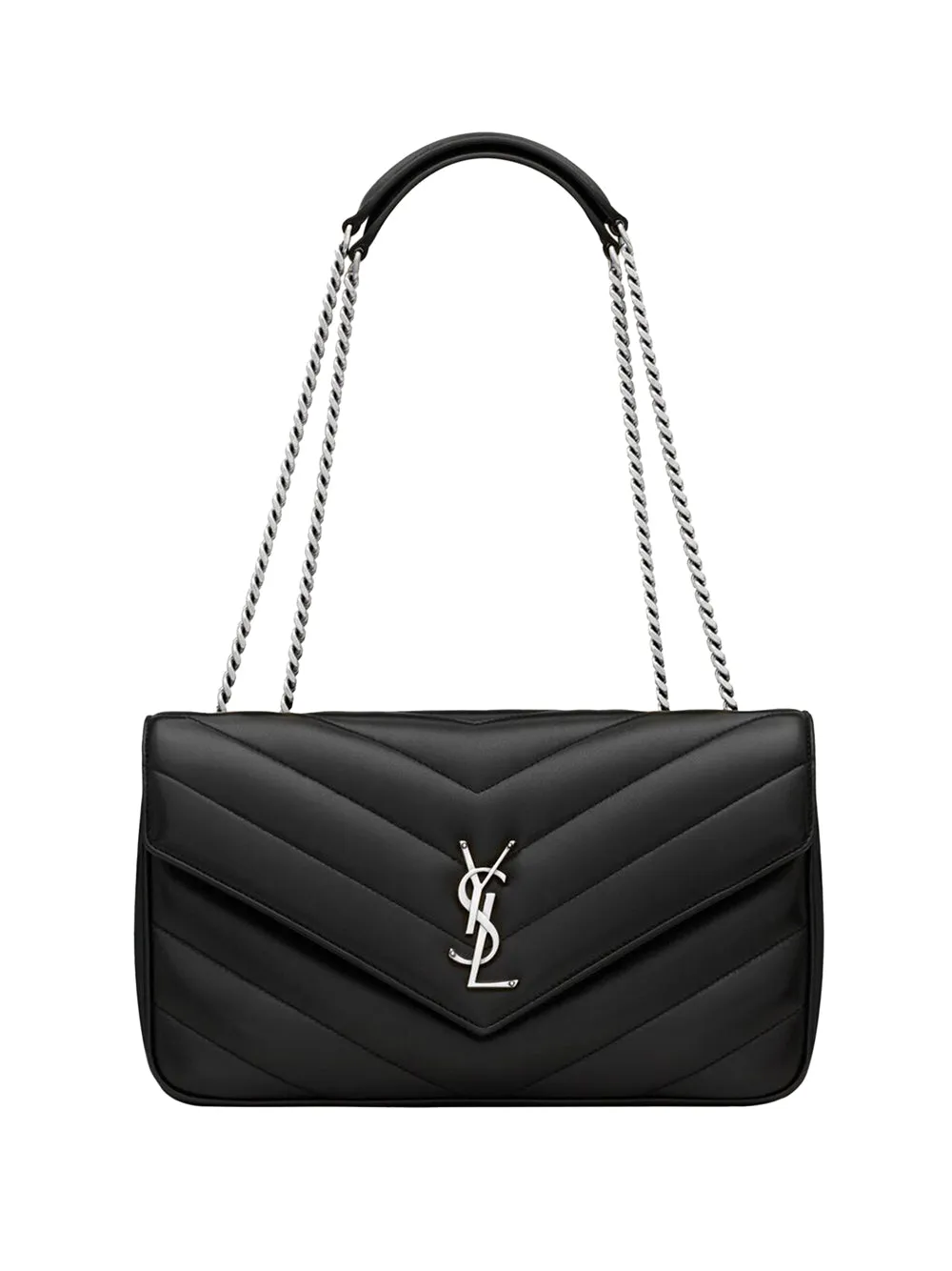 Loulou Media In Pelle Di Agnello Trapuntata sold by Wanan Luxury