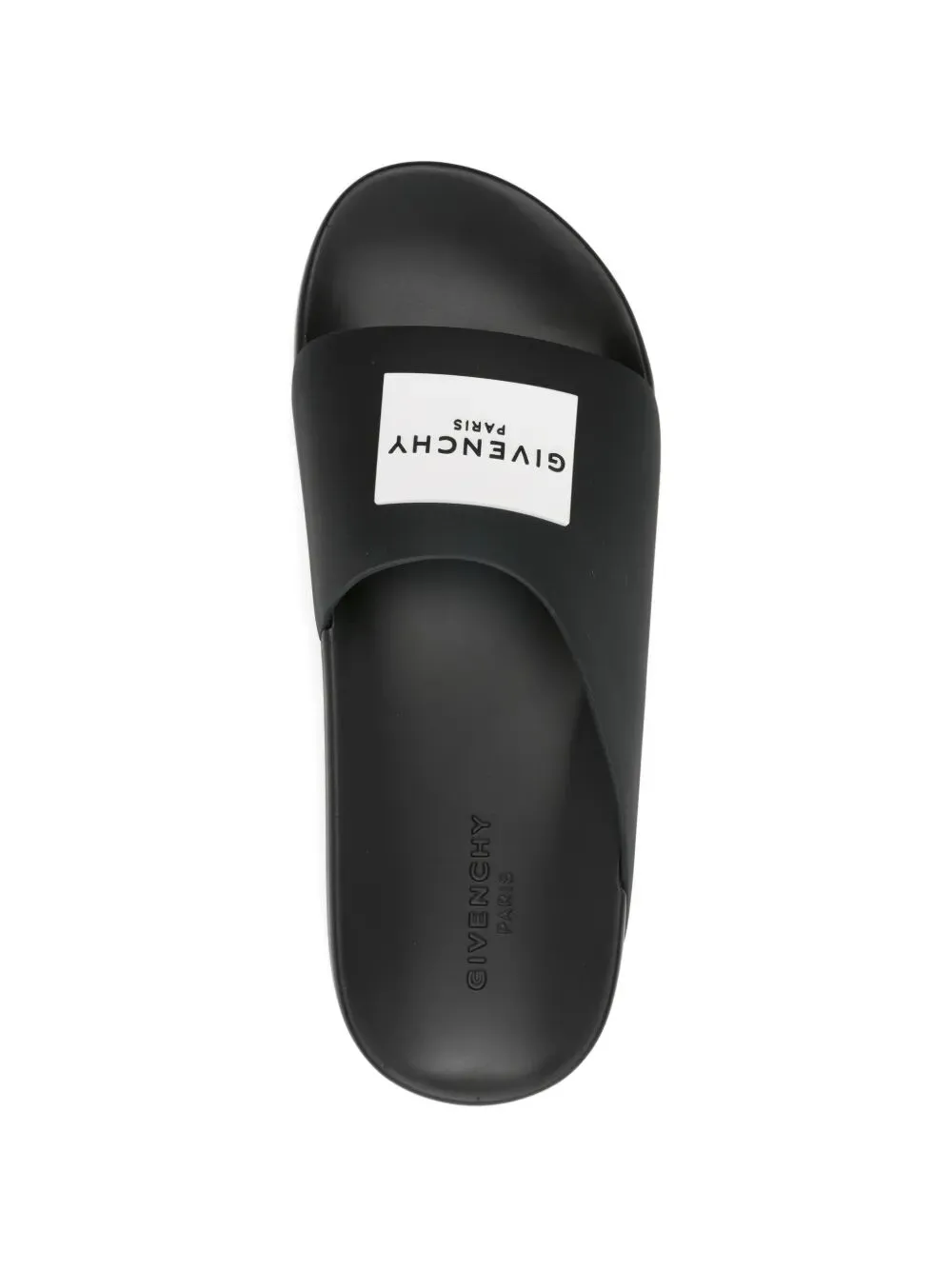 Label Slide Flat Mules In Rubber sold by Wanan Luxury product image thumbnail 4