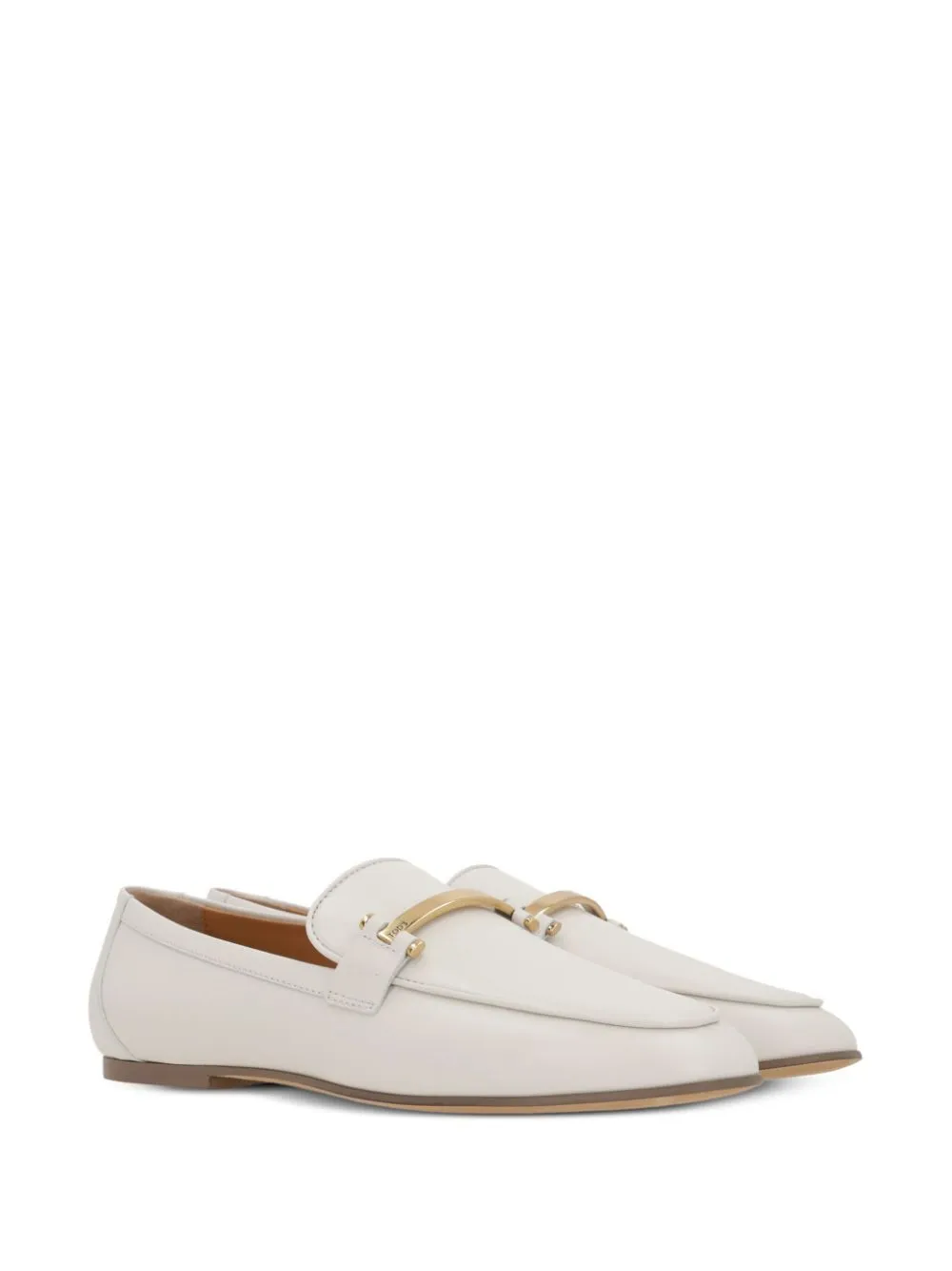 Branded Metal Bar Leather Loafers sold by Wanan Luxury product image thumbnail 2