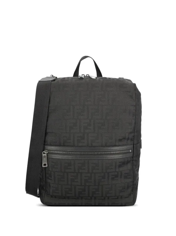 Fendi Lui Ff Nylon Backpack made by Fendi