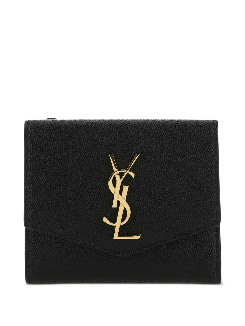 Uptown Compact Wallet In Grain De Poudre Leather sold by Wanan Luxury