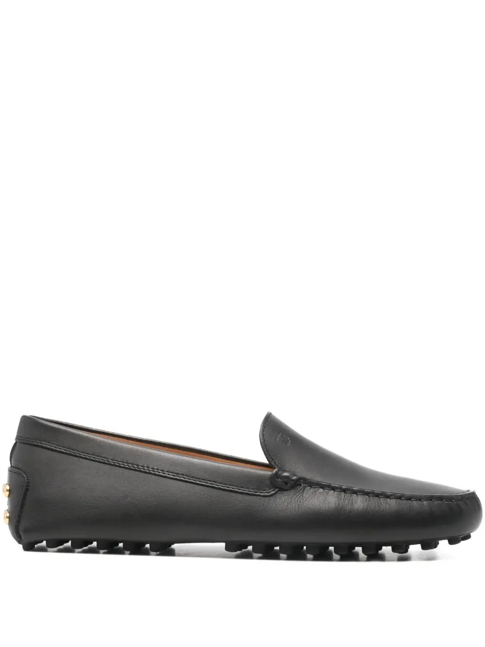 Metal Detailing Leather Gommino Loafers sold by Wanan Luxury