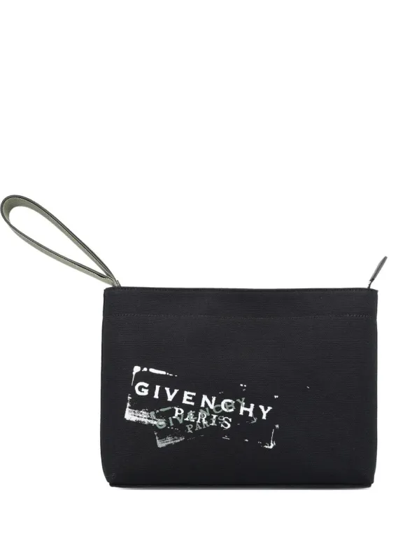 Logo-Print Compact Pouch made by Givenchy