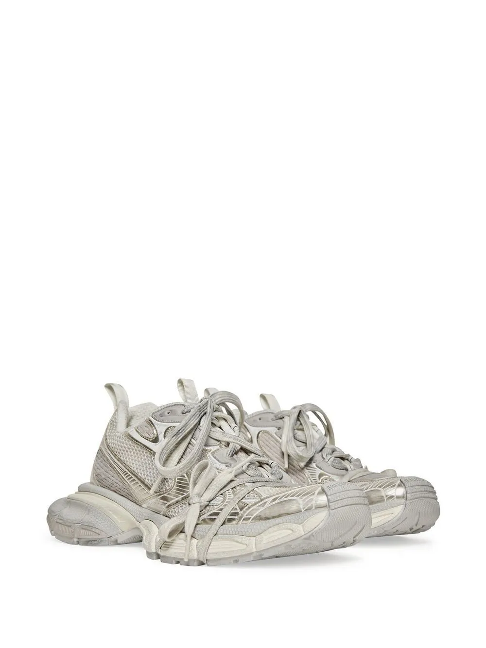 Worn-Out Effect Mesh 3xl Sneakers sold by Wanan Luxury product image thumbnail 2