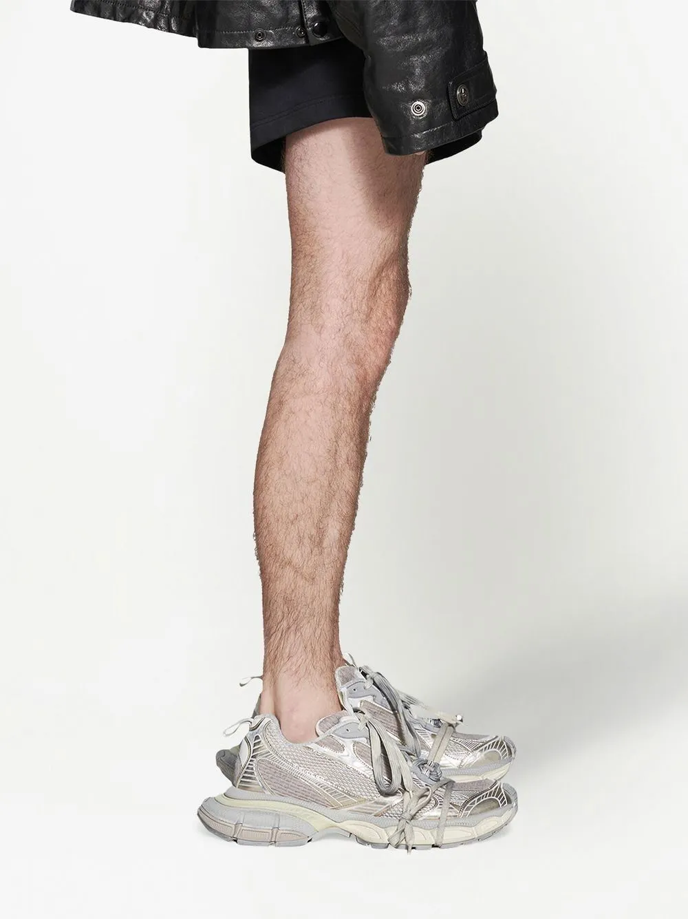 Worn-Out Effect Mesh 3xl Sneakers sold by Wanan Luxury product image thumbnail 3