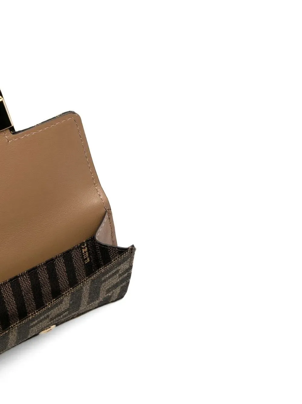 Baguette Micro Trifold Jacquard Ff Fabric Wallet sold by Wanan Luxury product image thumbnail 3