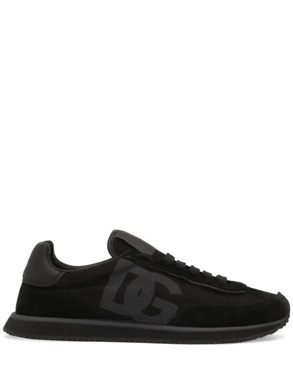 Suede And Mesh Dg Cushion Sneakers made by Dolce & Gabanna