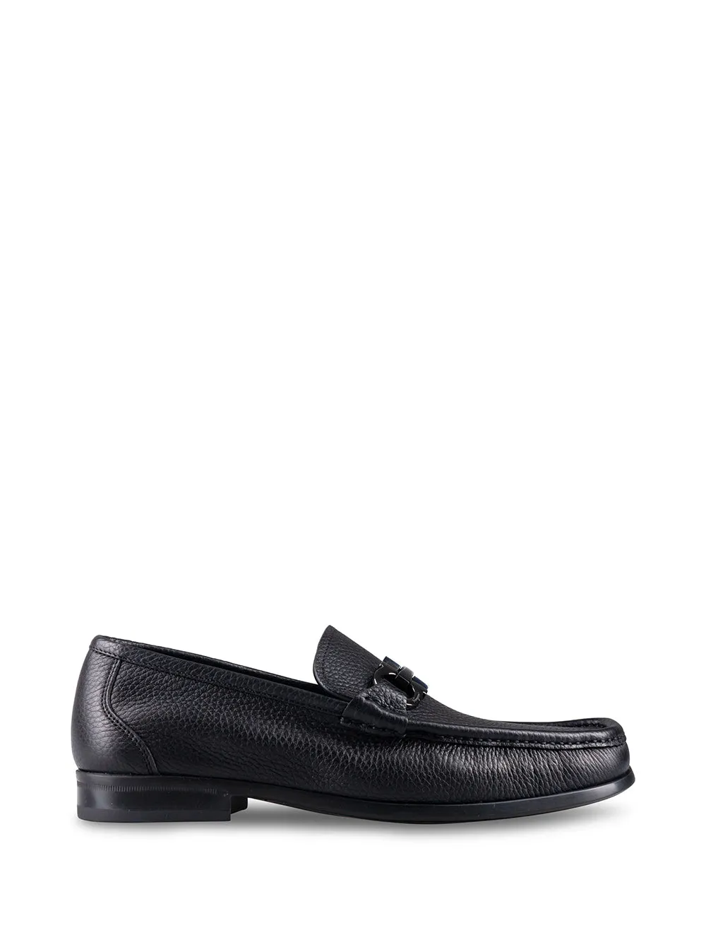 Grained Leather Gancini Loafers sold by Wanan Luxury
