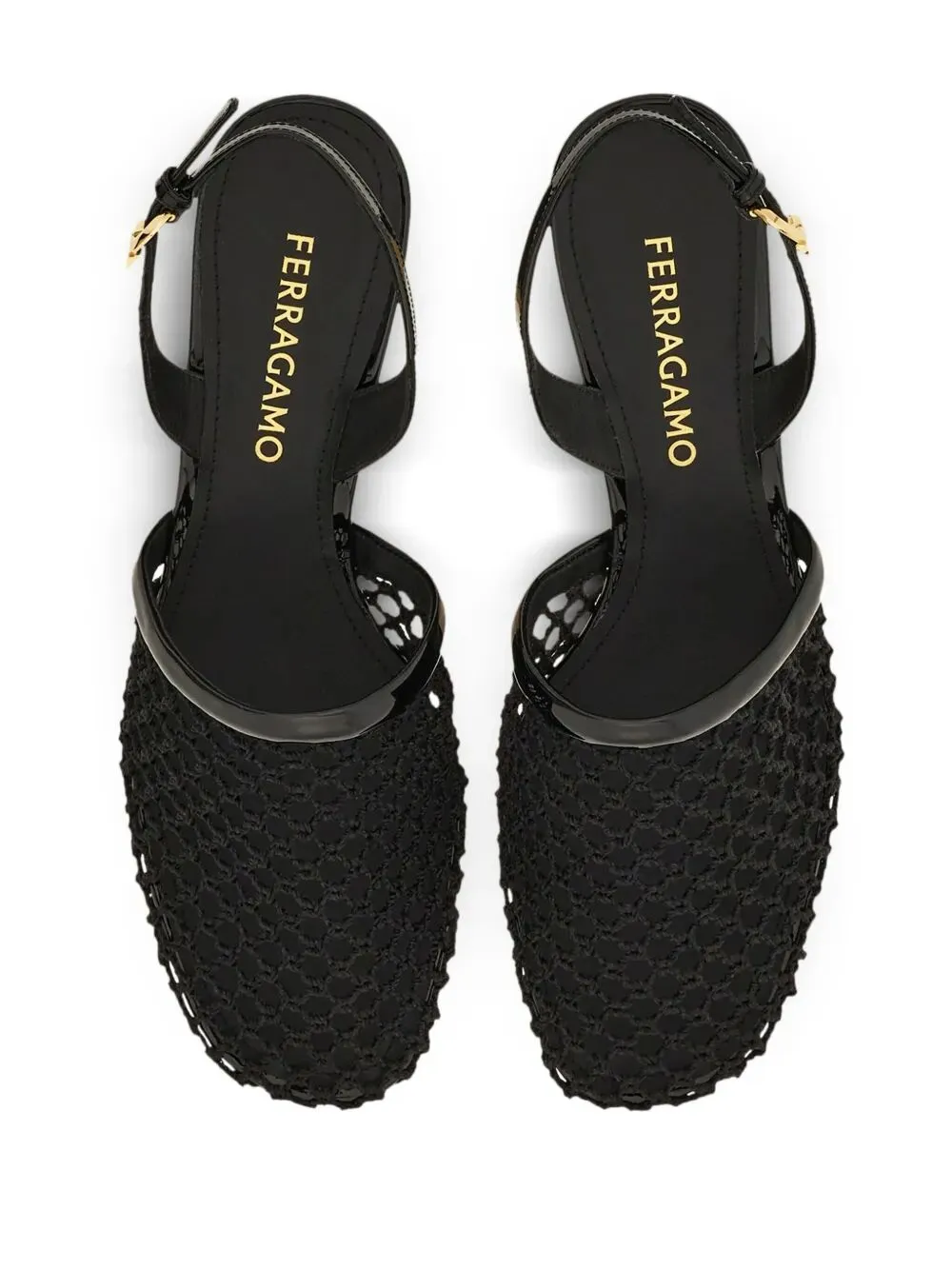 Kay 40 Mesh And Leather Slingback sold by Wanan Luxury product image thumbnail 5