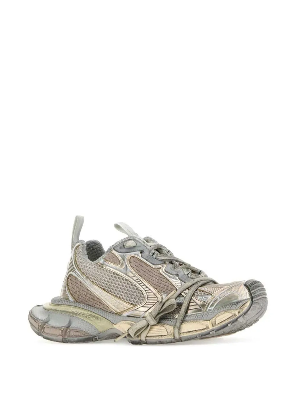 3xl Worn-Out Effect Mesh Sneakers sold by Wanan Luxury product image thumbnail 5