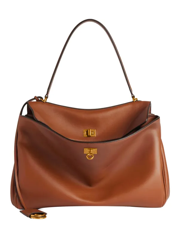 Rodeo Handbag Medium In New Tan made by Balenciaga