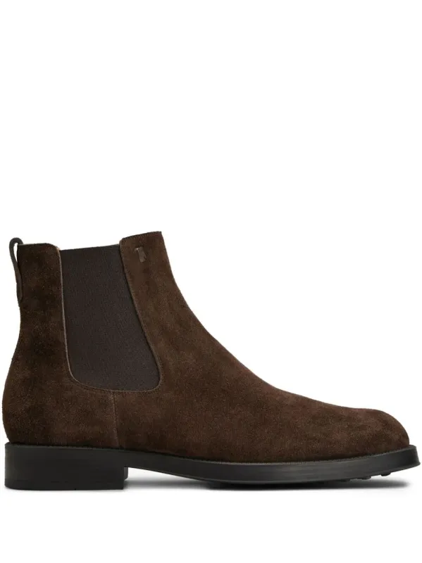 Suede Chelsea Boots made by Tod's