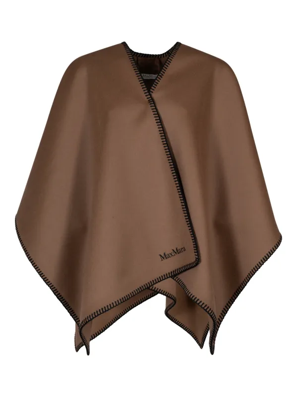 Wool And Cashmere Belted Cape made by MaxMara