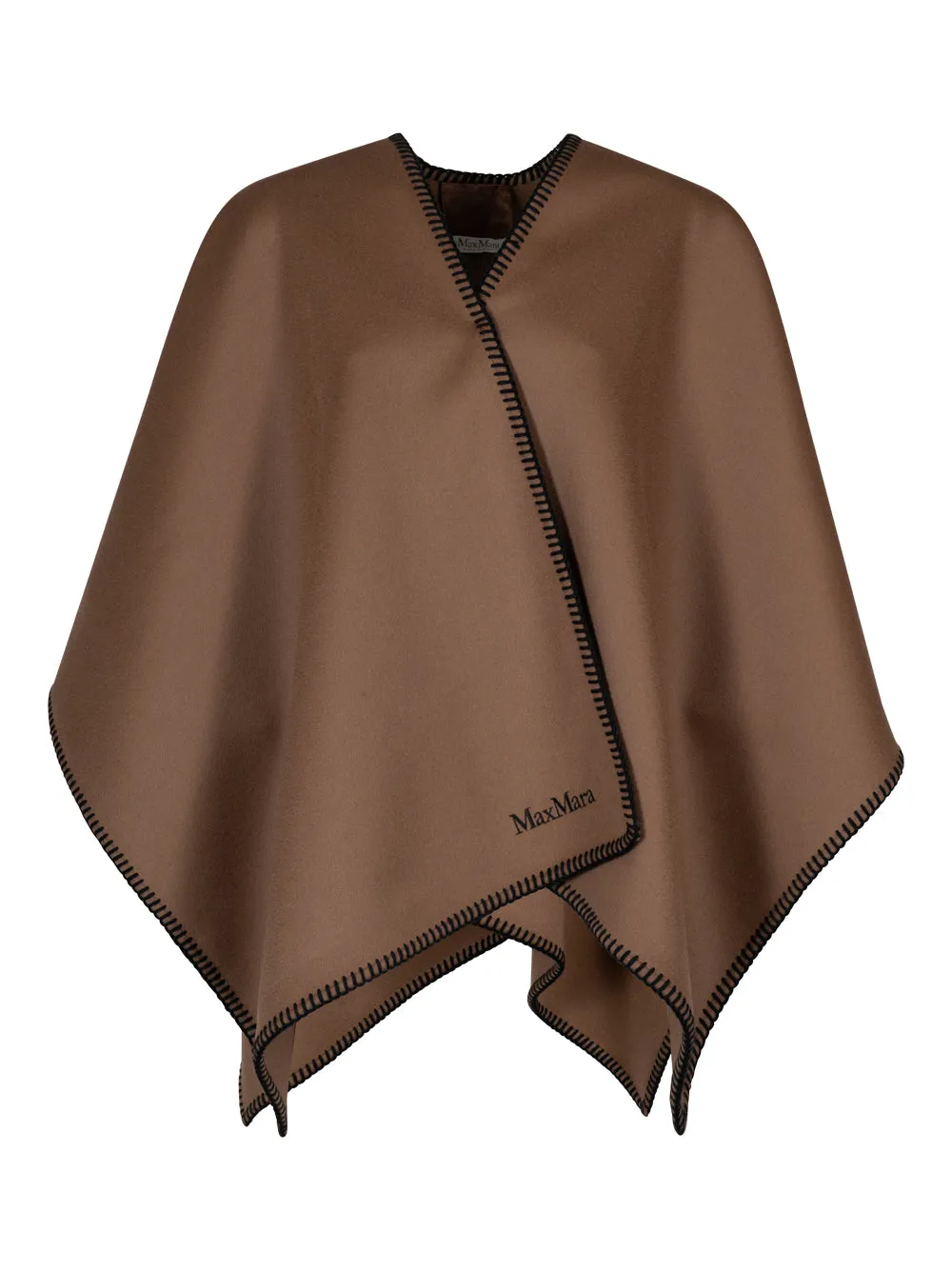 Wool And Cashmere Belted Cape sold by Wanan Luxury