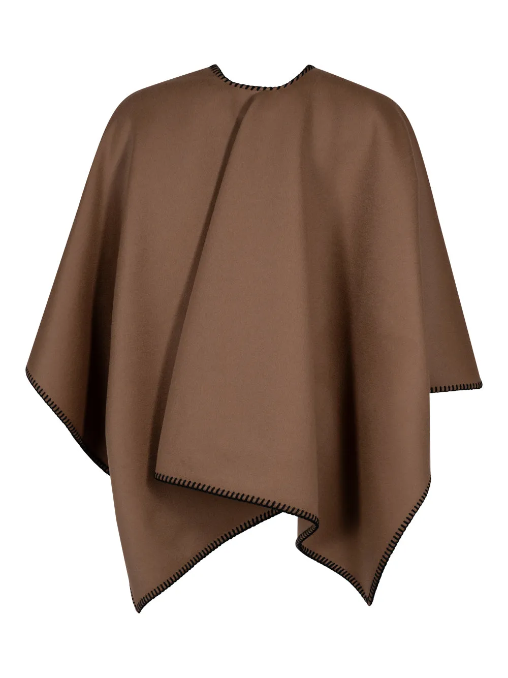 Wool And Cashmere Belted Cape sold by Wanan Luxury product image thumbnail 2