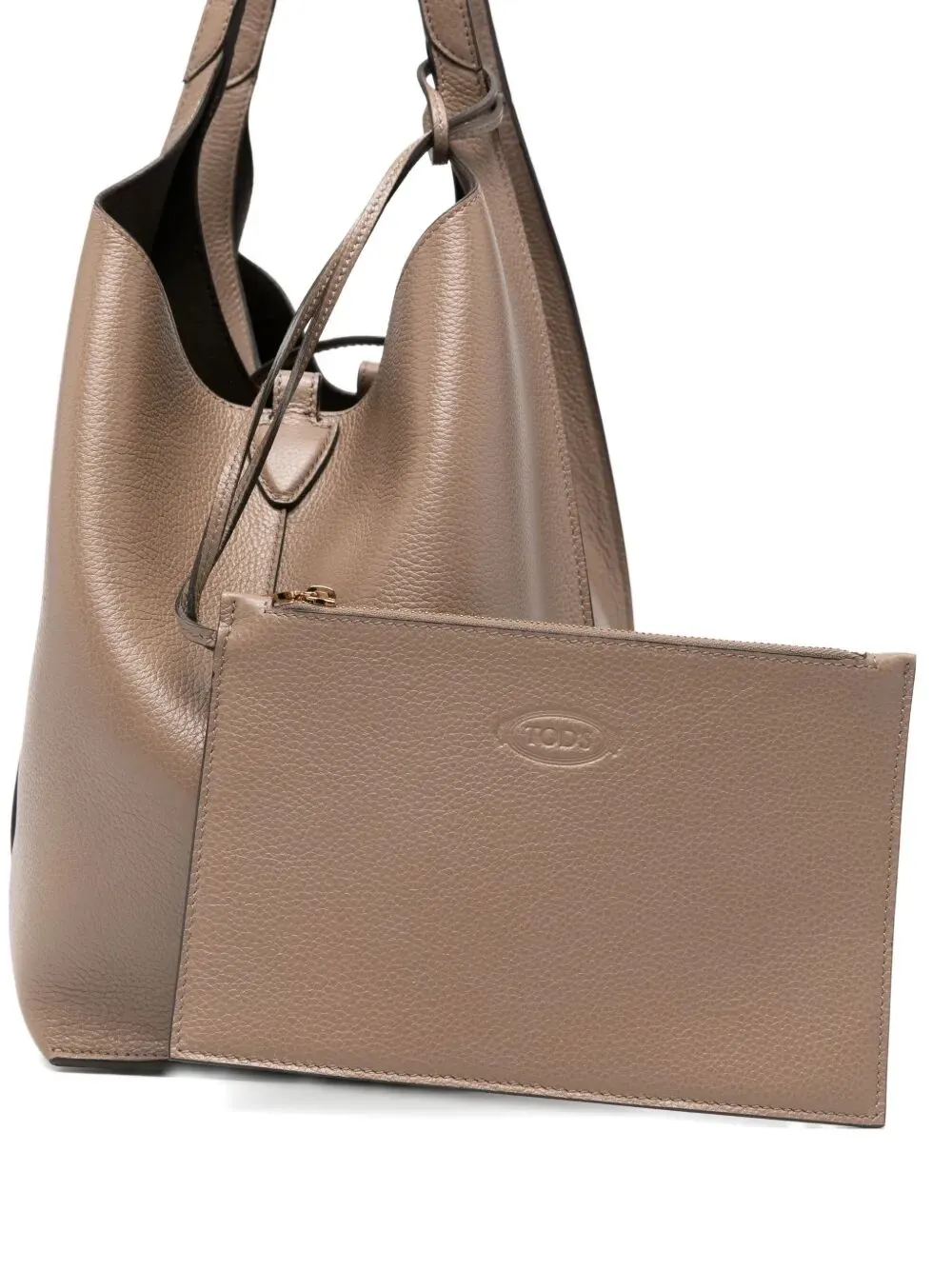 T Timeless Small Leather Shopping Bag sold by Wanan Luxury product image thumbnail 4