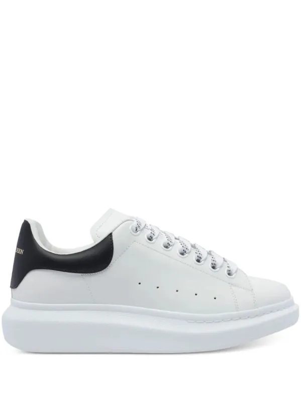 Oversized Sneakers In White/Black made by Alexander McQueen