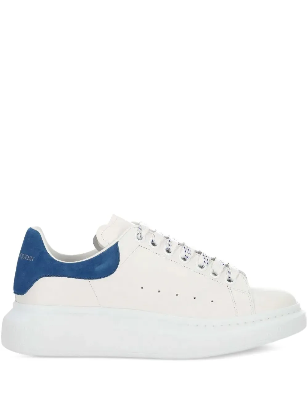 Oversized Sneakers In White/Paris Blue sold by Wanan Luxury