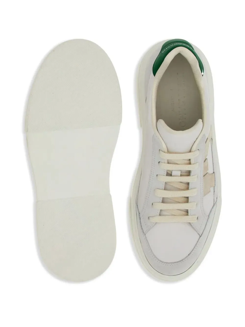 Cassina Leather Sneakers With Gancini Patch sold by Wanan Luxury product image thumbnail 5