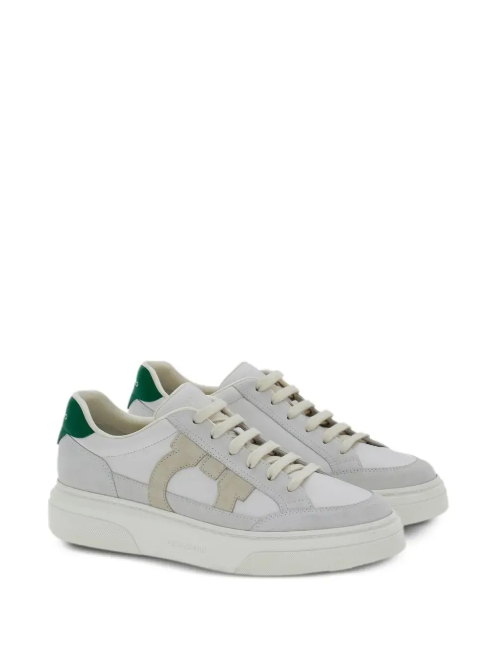 Cassina Leather Sneakers With Gancini Patch sold by Wanan Luxury product image thumbnail 2