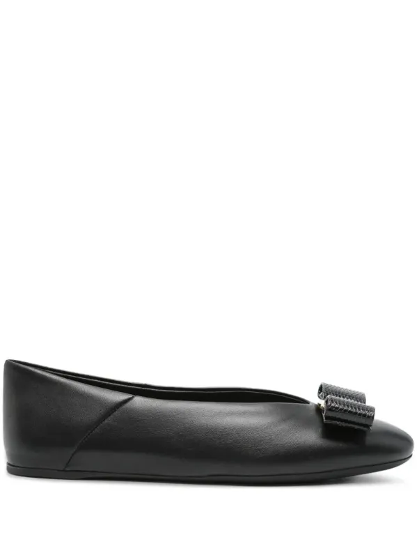 Nappa Leather Vanna Ballerinas made by Salvatore Ferragamo