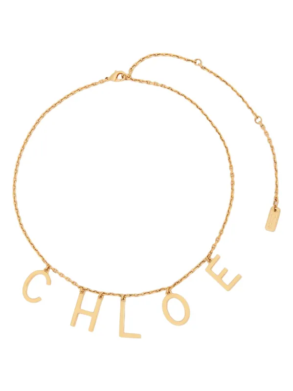 The ChloÉ Letters Necklace made by Chloe