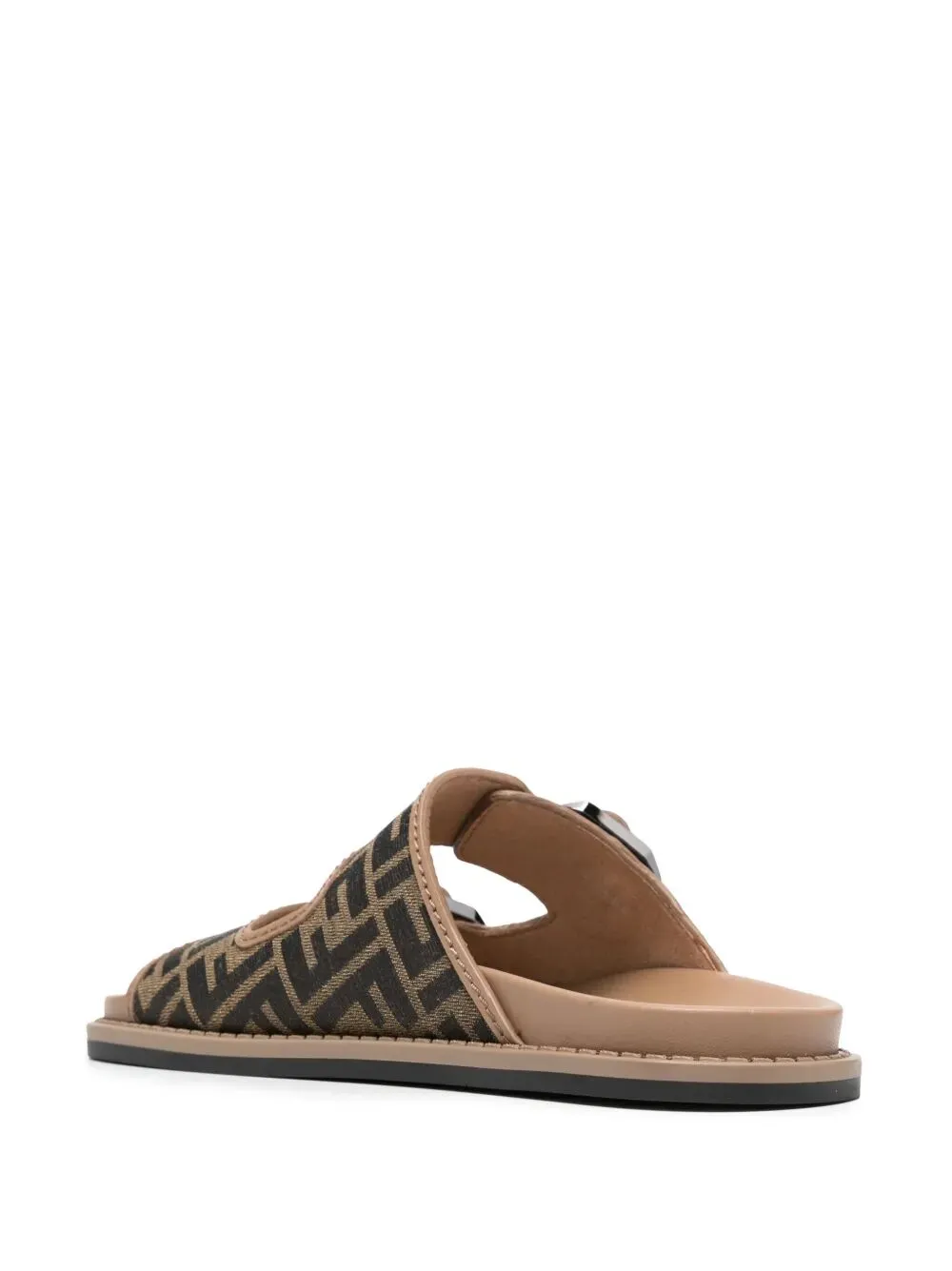 Fendi Feel Ff Jacquard Fabric Sandals sold by Wanan Luxury product image thumbnail 2