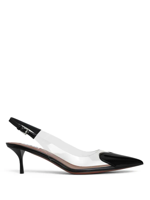Le CŒUr Slingbacks In Patent Leather made by Alaia