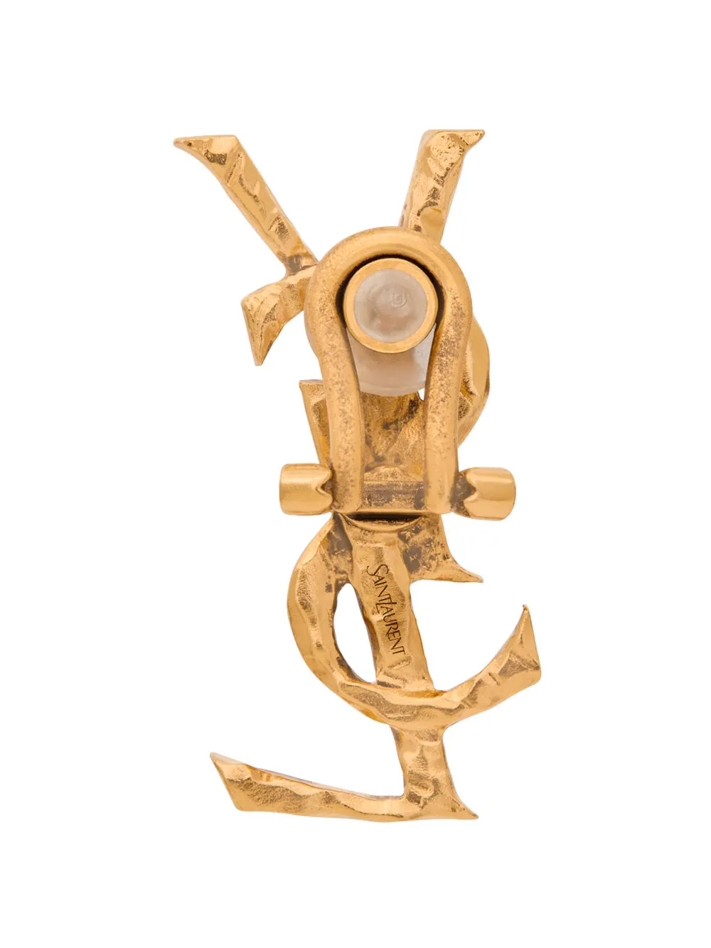 Hammered Metal Cassandre Single Earring sold by Wanan Luxury product image thumbnail 2