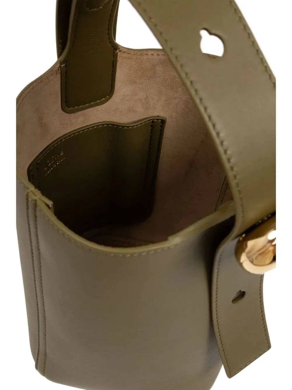 Smooth Leather Mini Pebble Bucket Bag sold by Wanan Luxury product image thumbnail 5