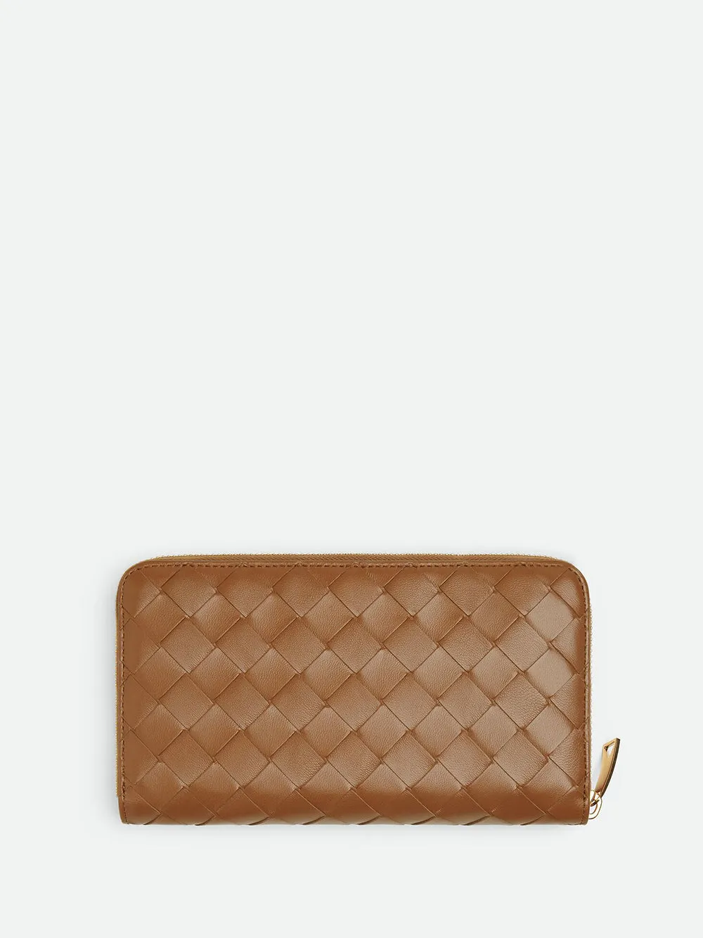Intrecciato Zip Around Wallet sold by Wanan Luxury product image thumbnail 3
