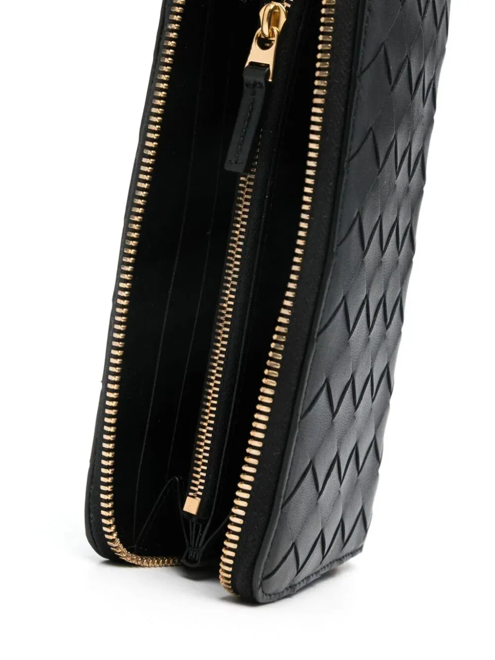 Intrecciato Zip Around Wallet sold by Wanan Luxury product image thumbnail 2