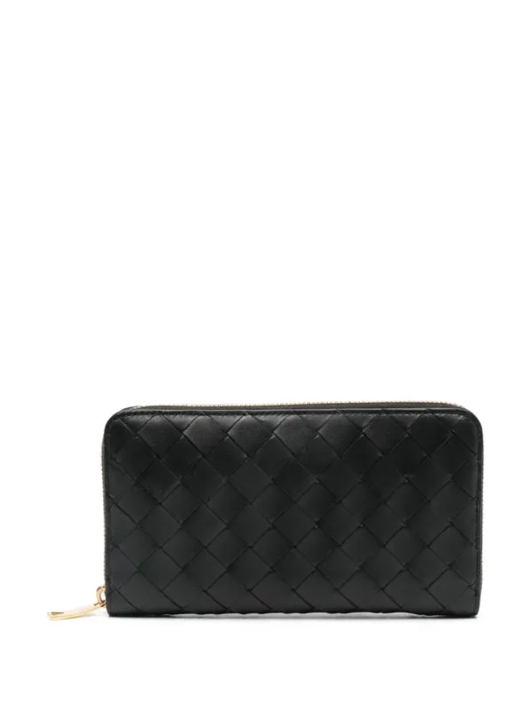 Intrecciato Zip Around Wallet made by Bottega Veneta
