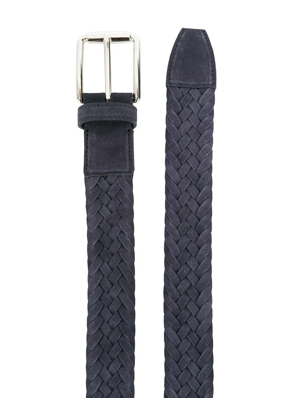 Woven Suede Belt With Branded Metal Buckle sold by Wanan Luxury product image thumbnail 2