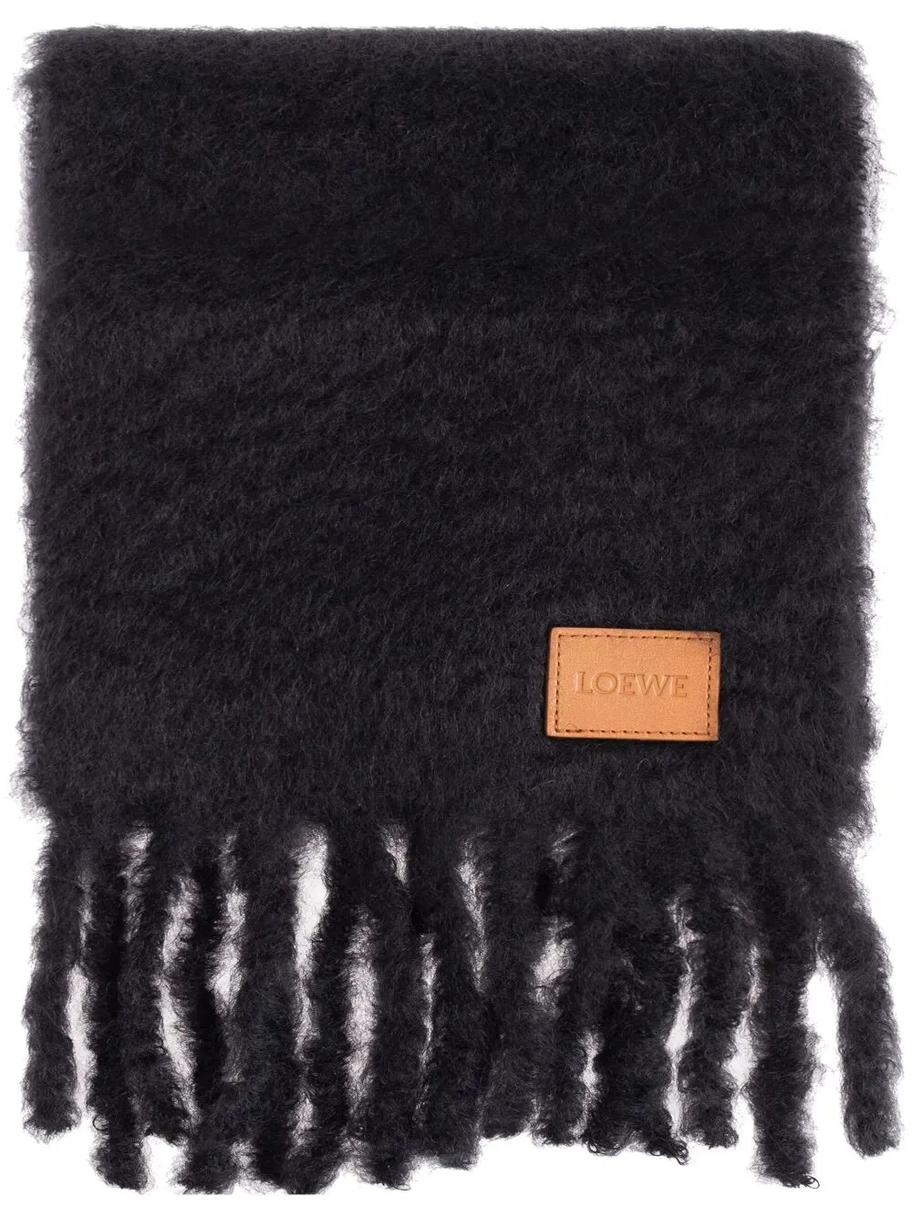 Brushed-Finish Wool Scarf sold by Wanan Luxury