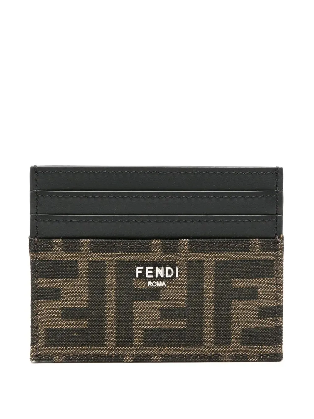 Ff Jacquard Fabric Card Holder sold by Wanan Luxury