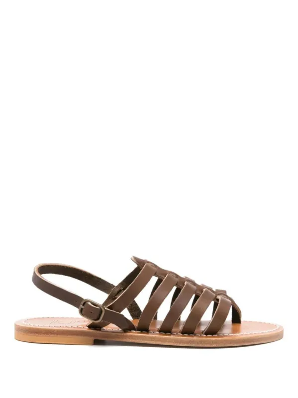 Homere Leather Sandals made by Wanan Luxury