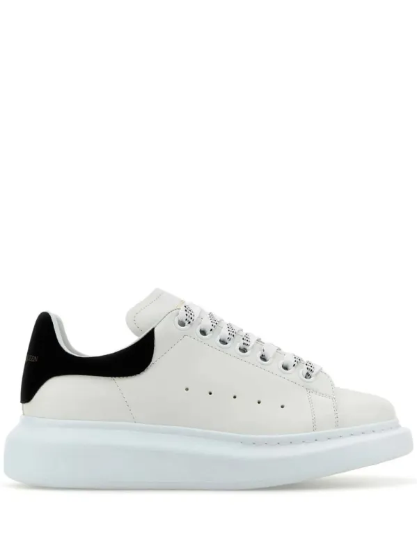 Oversized Sneakers In White/Black made by Alexander McQueen