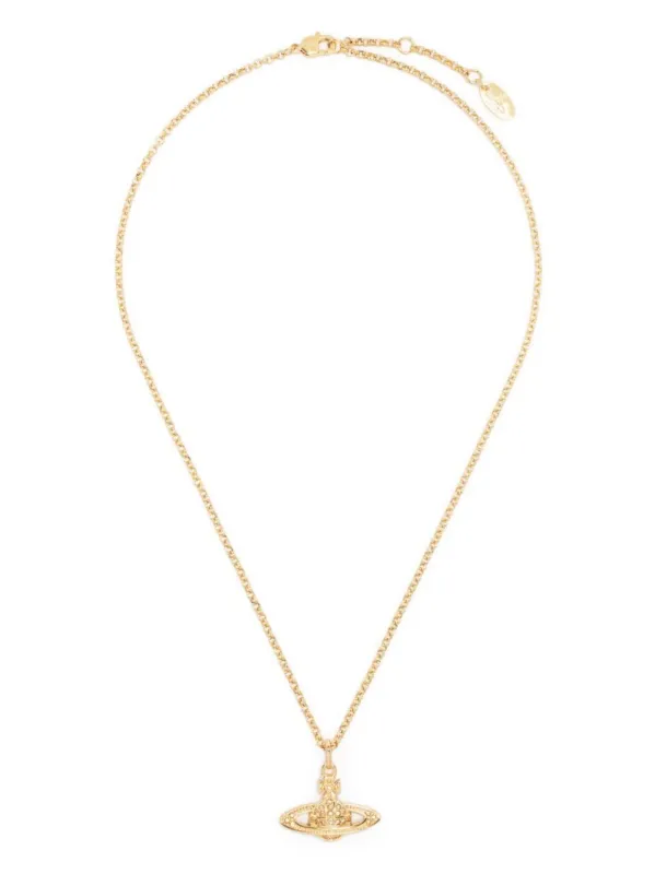 Orb-Pendant Crystal-Embellished Necklace made by Vivienne Westwood