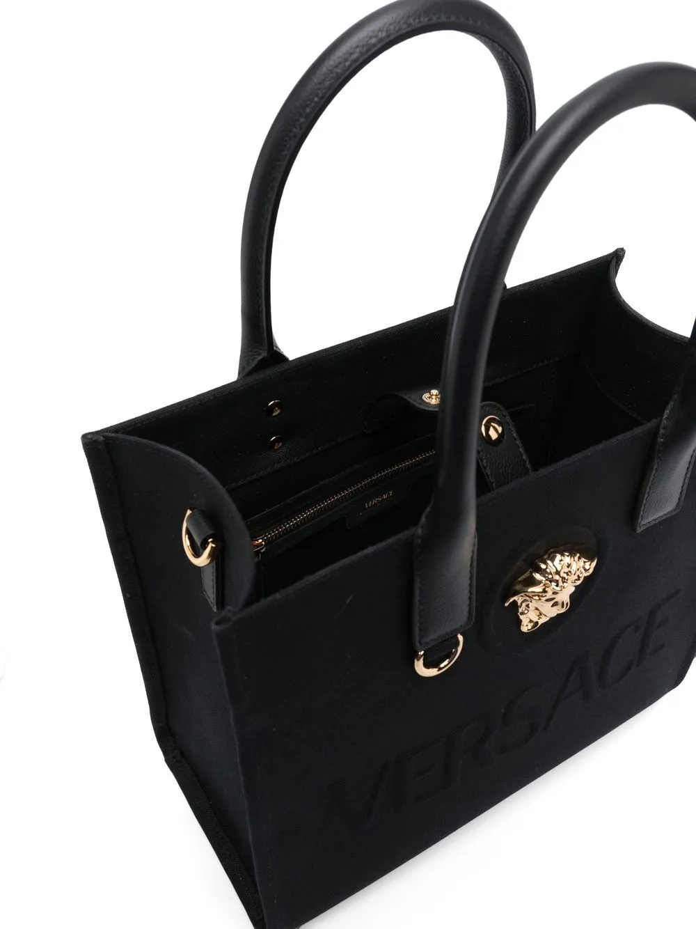 La Medusa Canvas Small Tote Bag sold by Wanan Luxury product image thumbnail 4