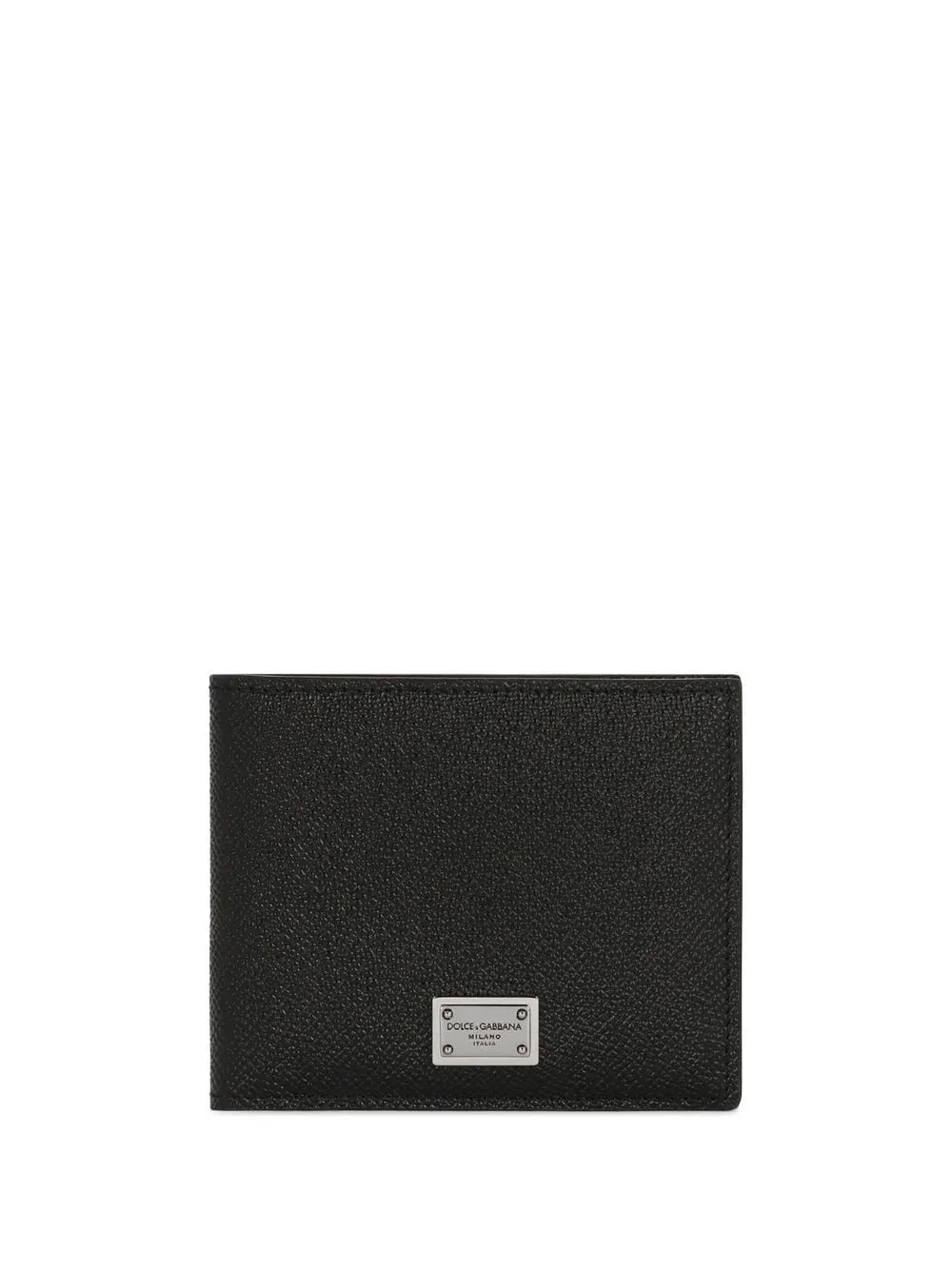 Calfskin Bi-Fold Wallet With Logo Tag sold by Wanan Luxury