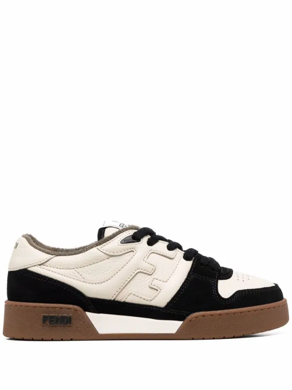 Fendi Match Suede And Leather Sneakers made by Fendi