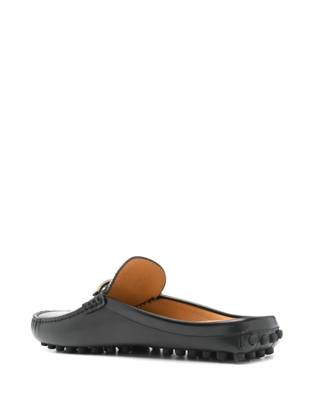 Branded Metal Bar Leather Gommino Mules sold by Wanan Luxury product image thumbnail 3