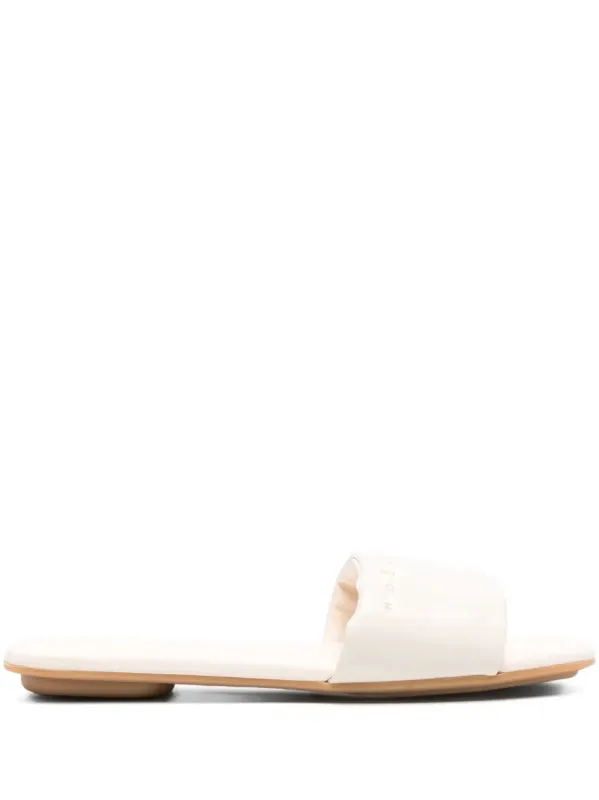 Leather Slide made by Hogan