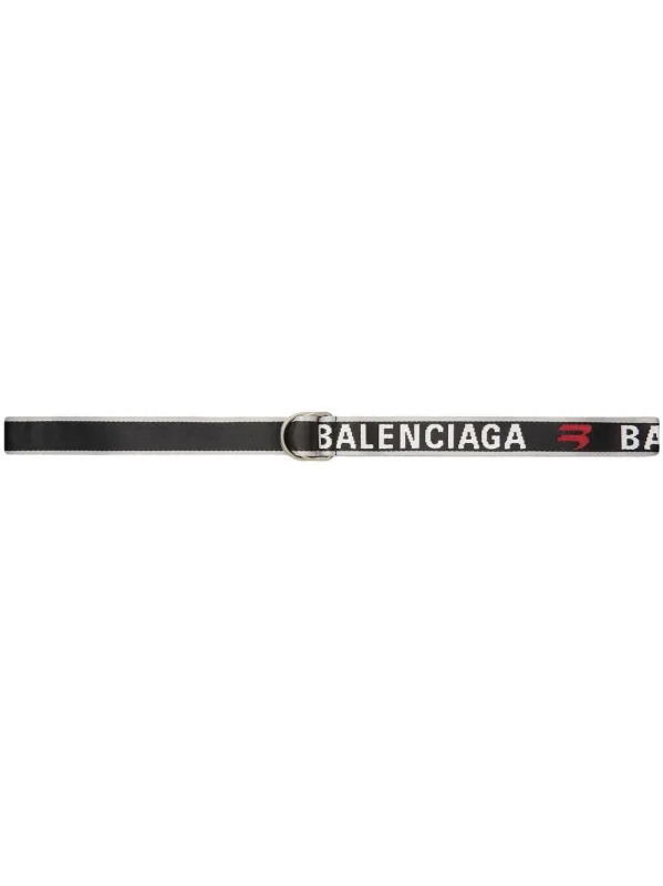 Logo Jacquard D Ring Belt made by Balenciaga