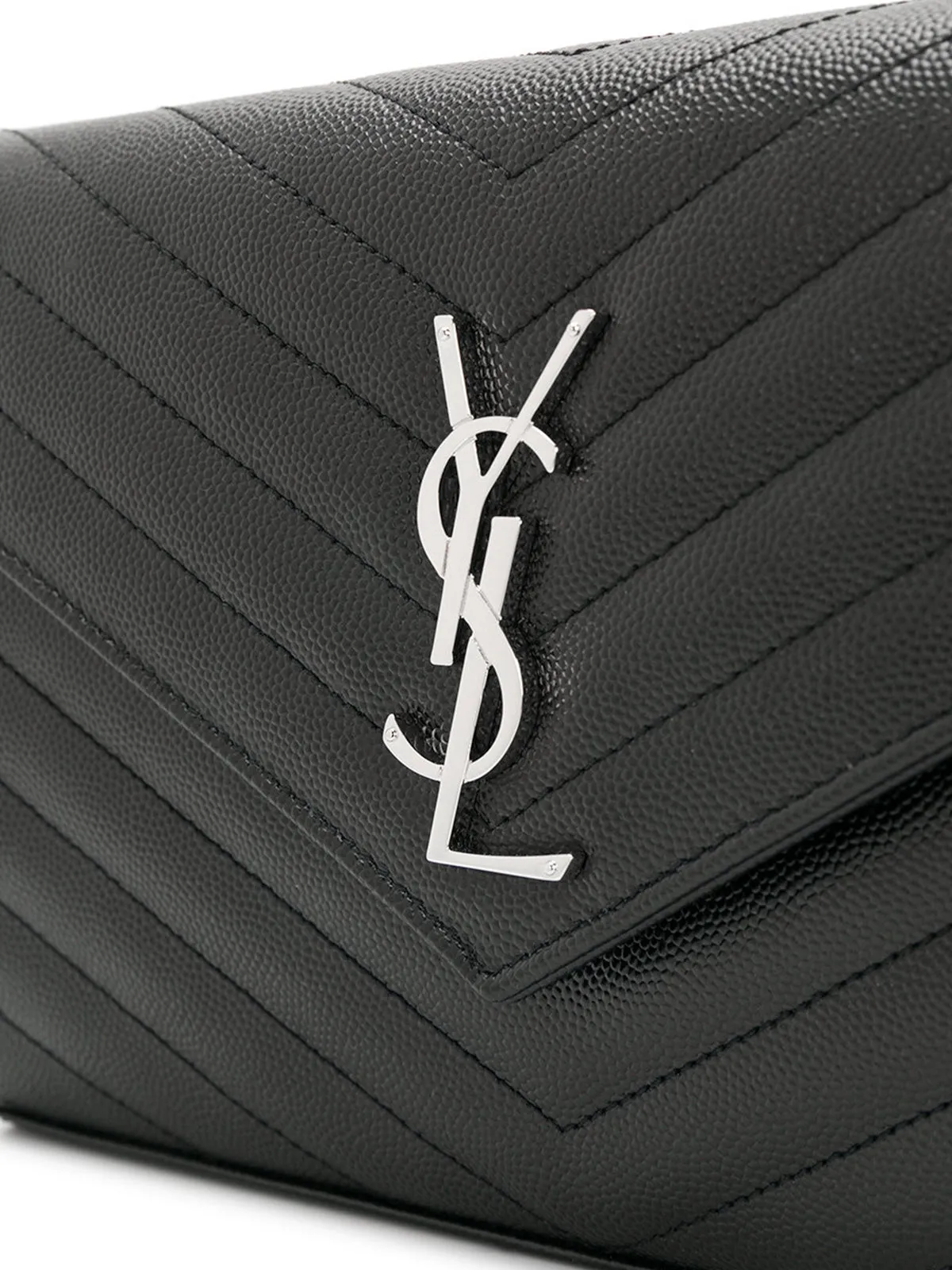 Classic Cassandre Chain Wallet In Grain De Poudre Leather sold by Wanan Luxury product image thumbnail 3