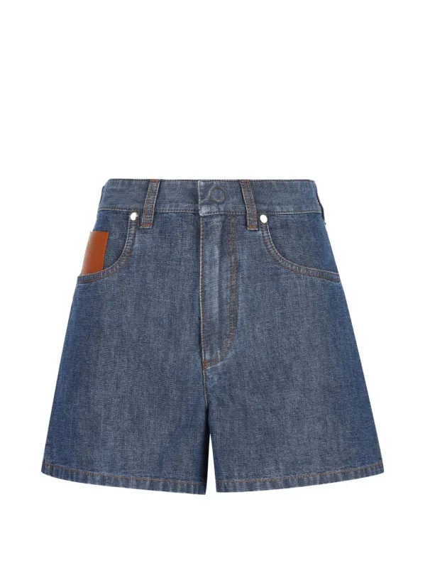 Denim Shorts made by Fendi